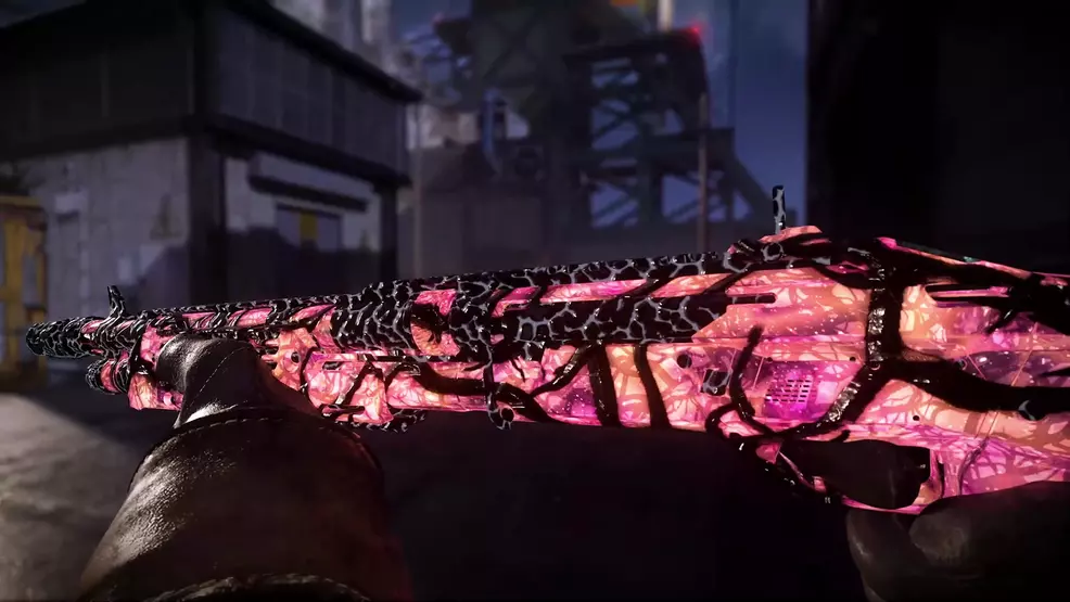 BO7 Zombies camo - Infestation: frequently shifting colors with corrupted texture