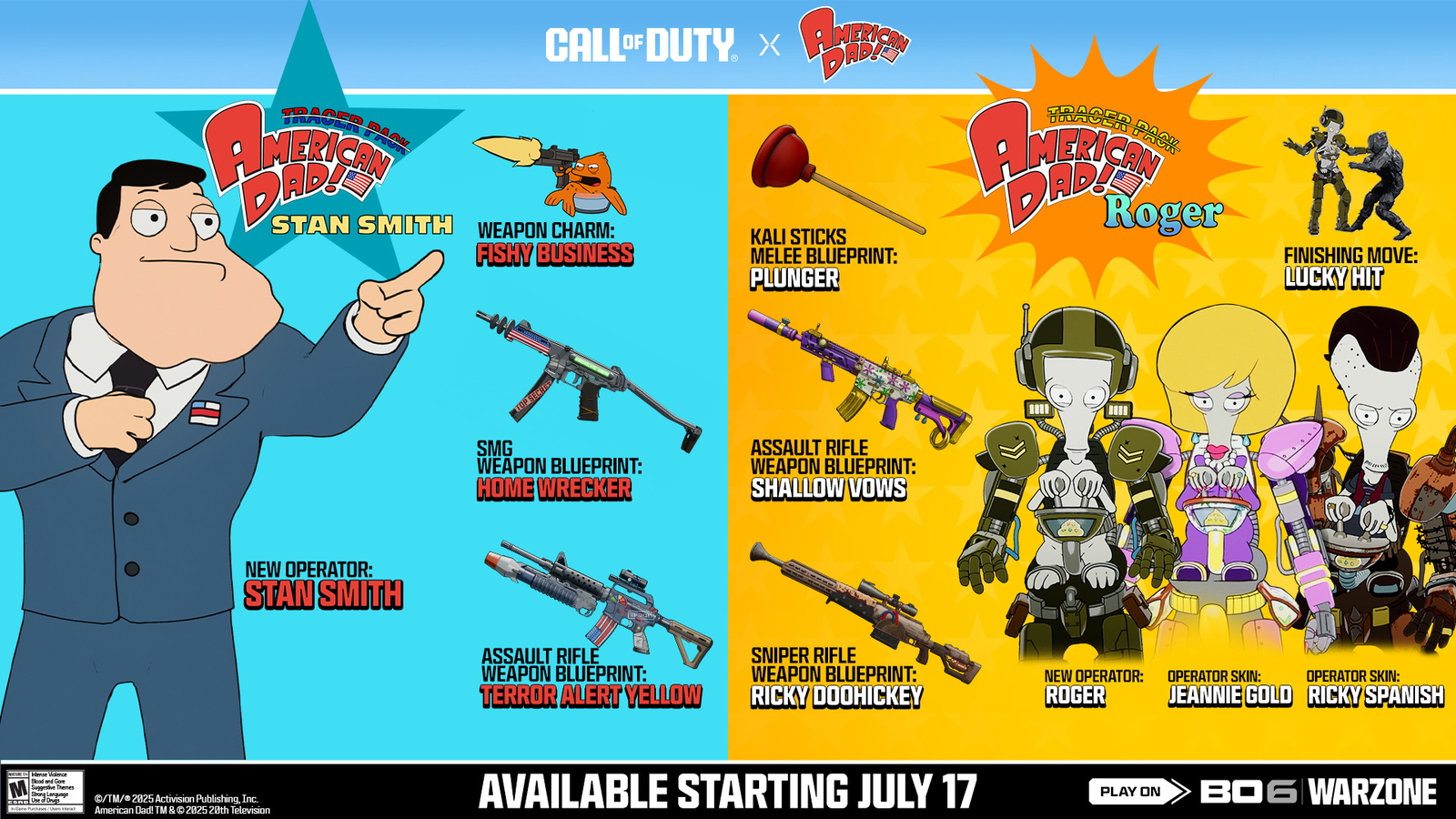 American Dad Bundle Call of Duty