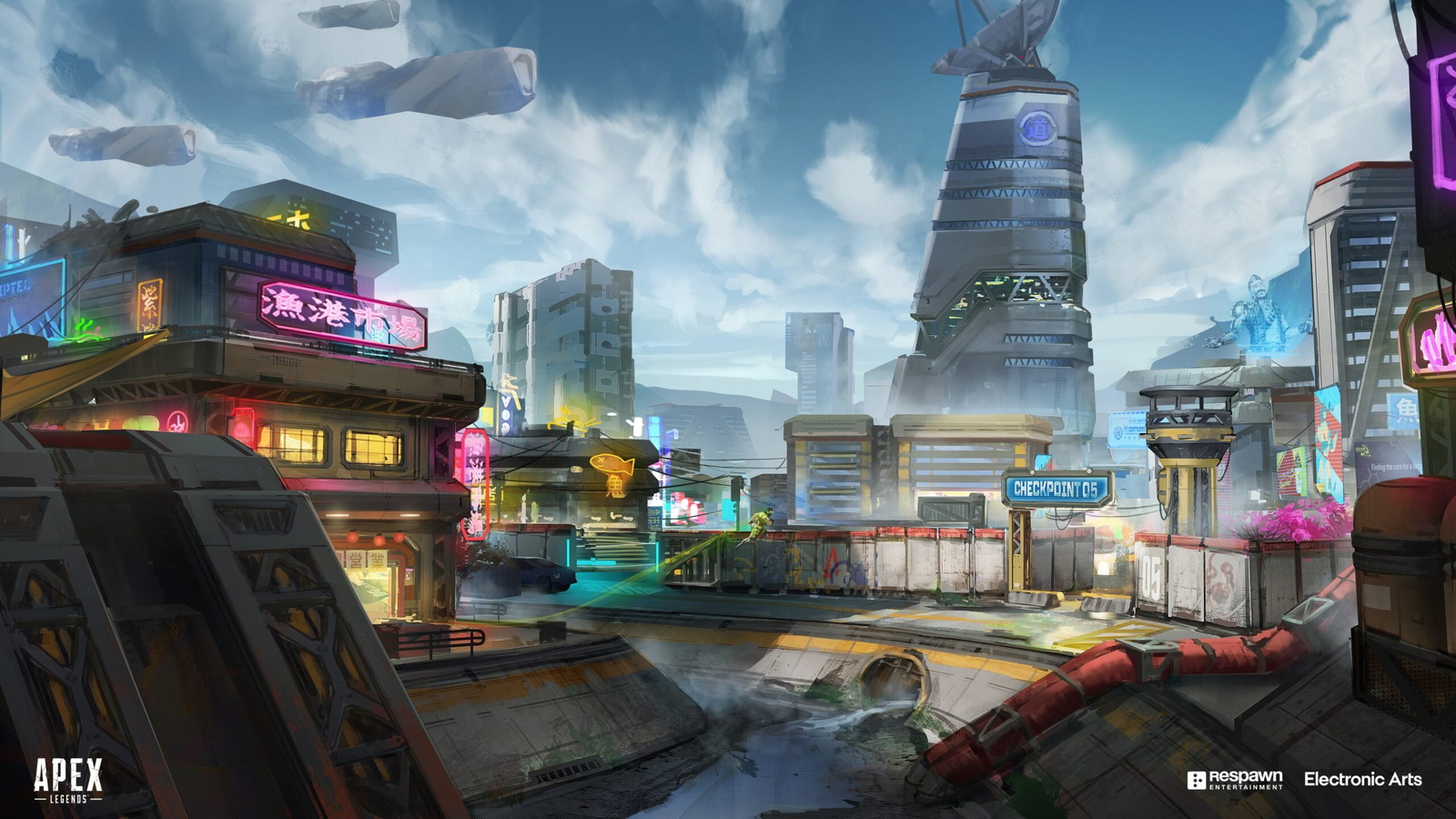 E-District daylight map preview